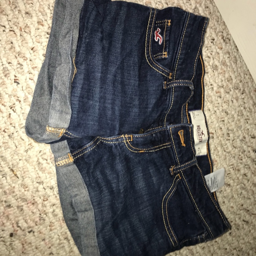 Denim Hollister Shorts